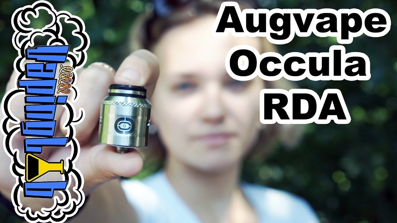 Augvape Occula RDA. Дрипка для коибилдеров и клаудчейзеров