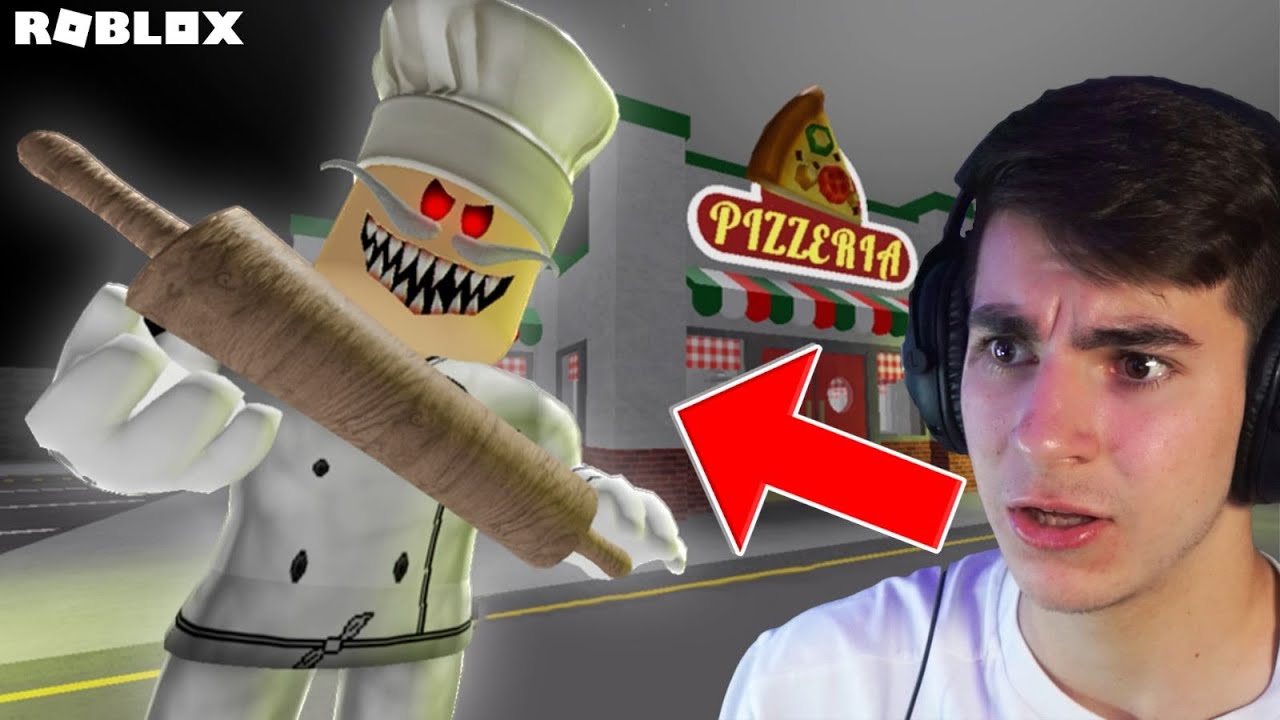 SCAPPO DALLA PIZZERIA PI&Ugrave; PAUROSA DI Roblox!