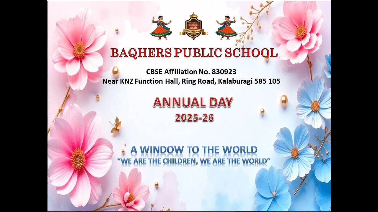 BAQHERS PUBLIC SCHOOL ANNUAL DAY CELEBRATION 2025-26