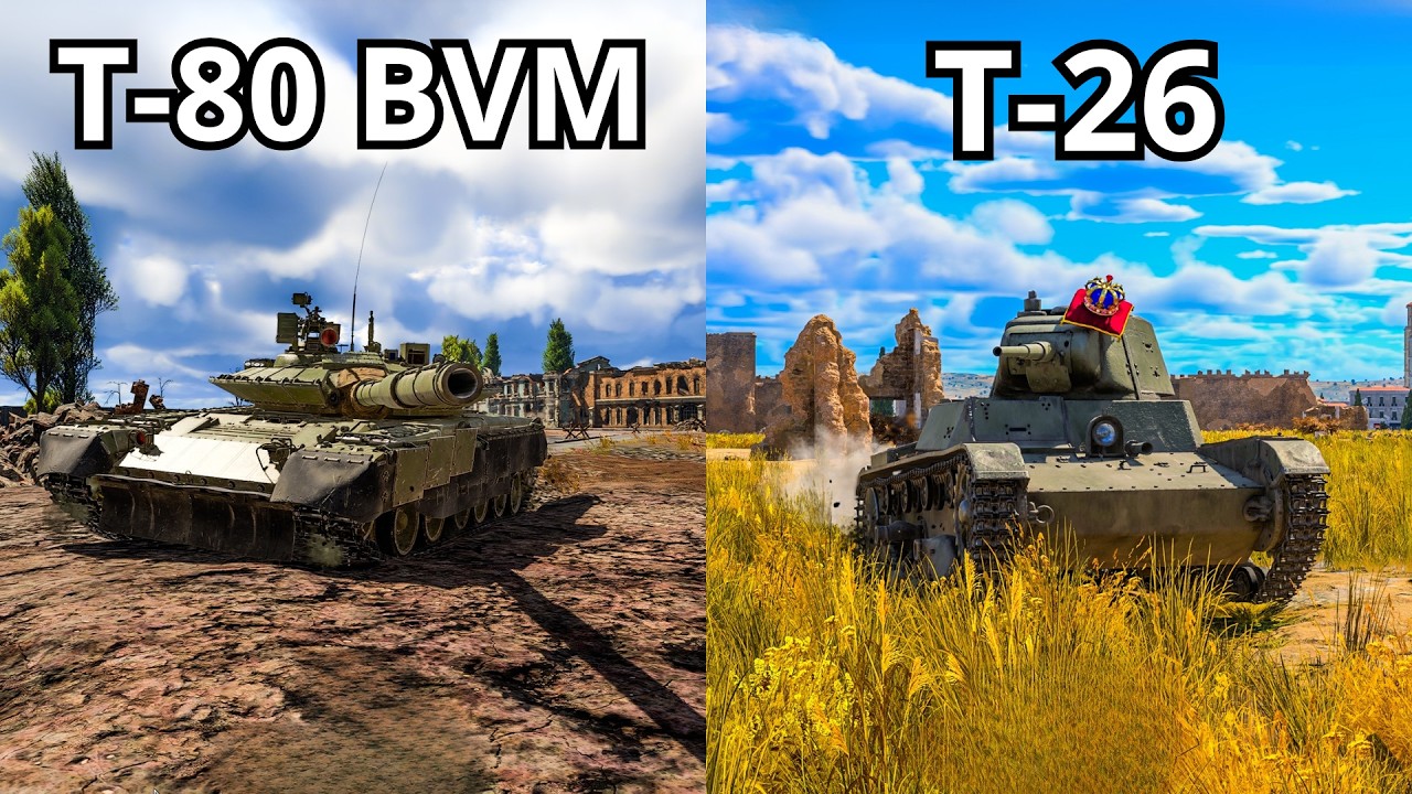 وارثندر : من اسوء دبابة روسية إلى افضل دبابة 🔥🔥 War Thunder