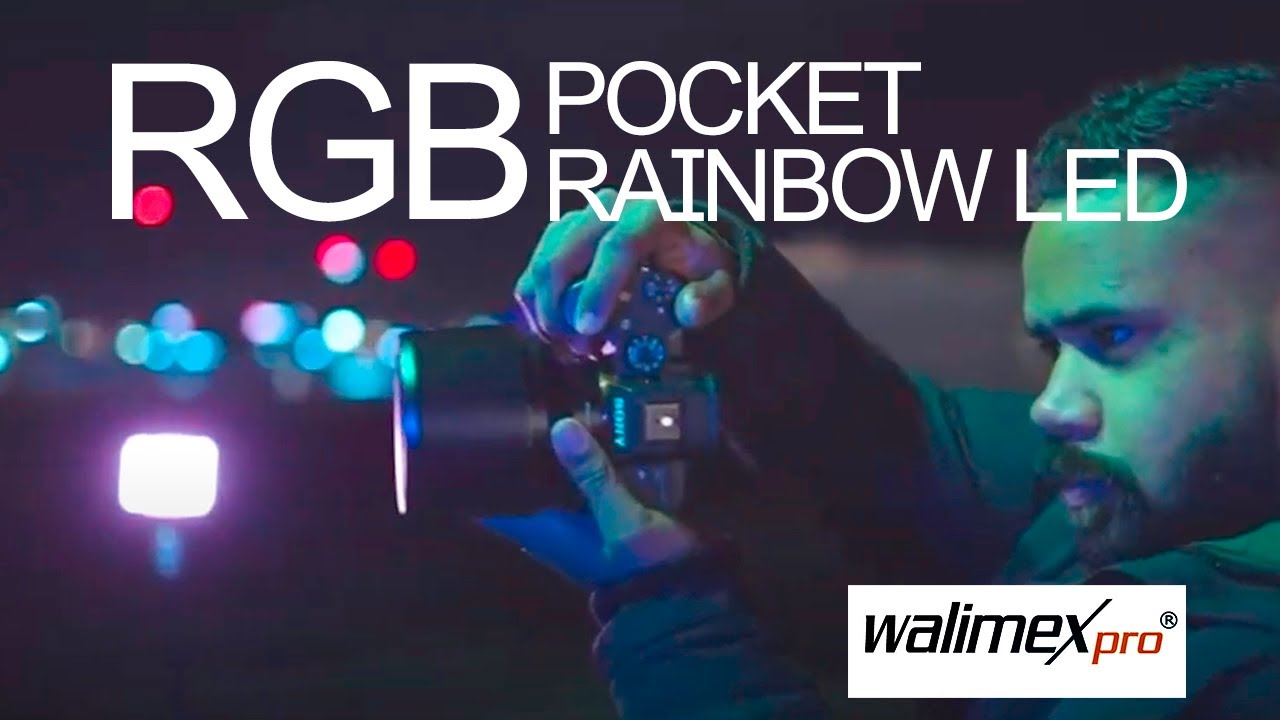THE NEW WALIMEX PRO POCKET RAINBOW RGB LED