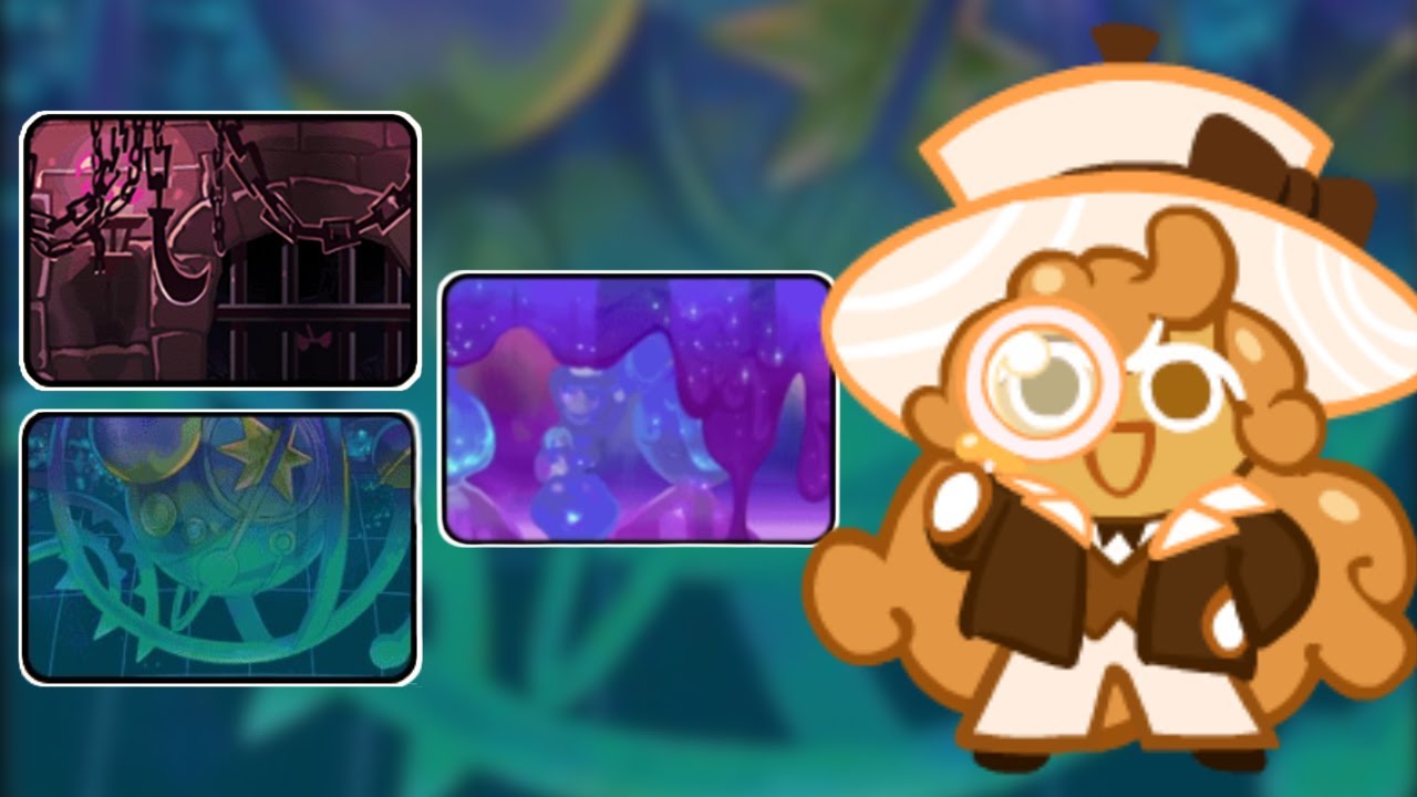 All Trophy Race Map ft. Walnut Cookie (Lobster Cookie Relay) [COOKIE RUN OVENBREAK]
