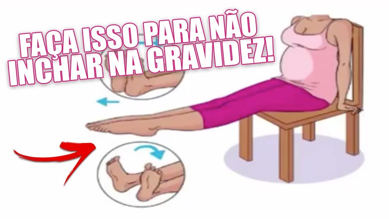 Exercícios Simples para não Inchar durante a Gravidez: dicas da especialista