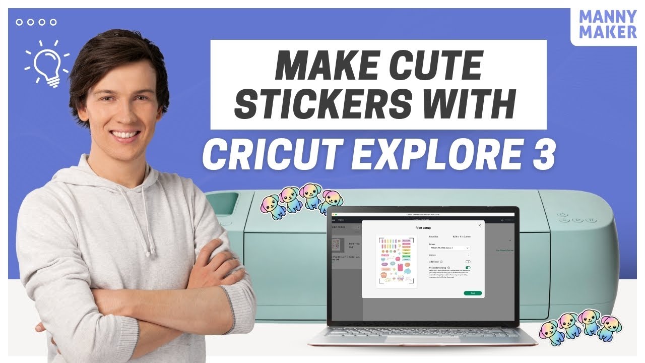 Как сделать наклейки с помощью Cricut Explore 3? (Полное руководство) #как #создать #наклейки #cr...