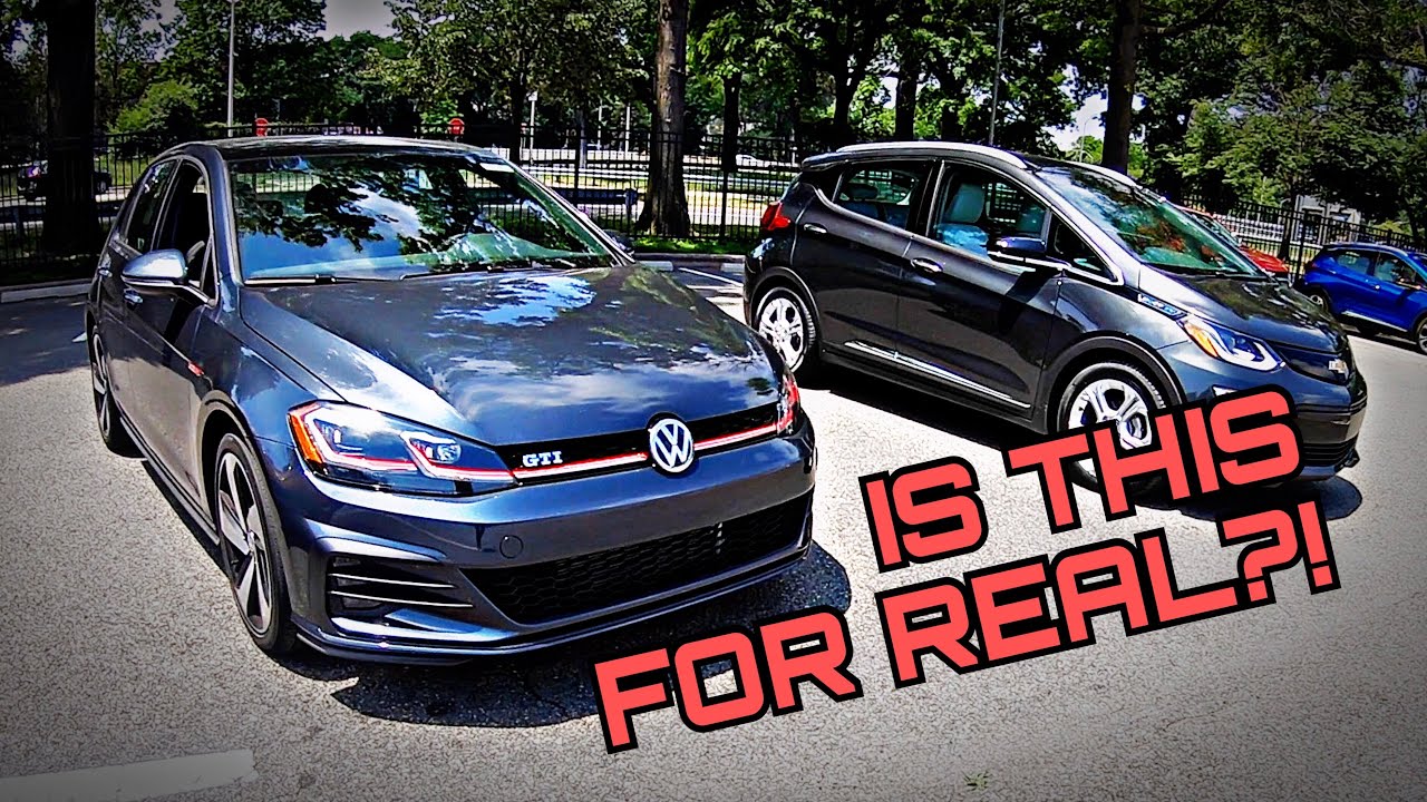I Autocrossed The Chevy Bolt EV Against A VW GTI