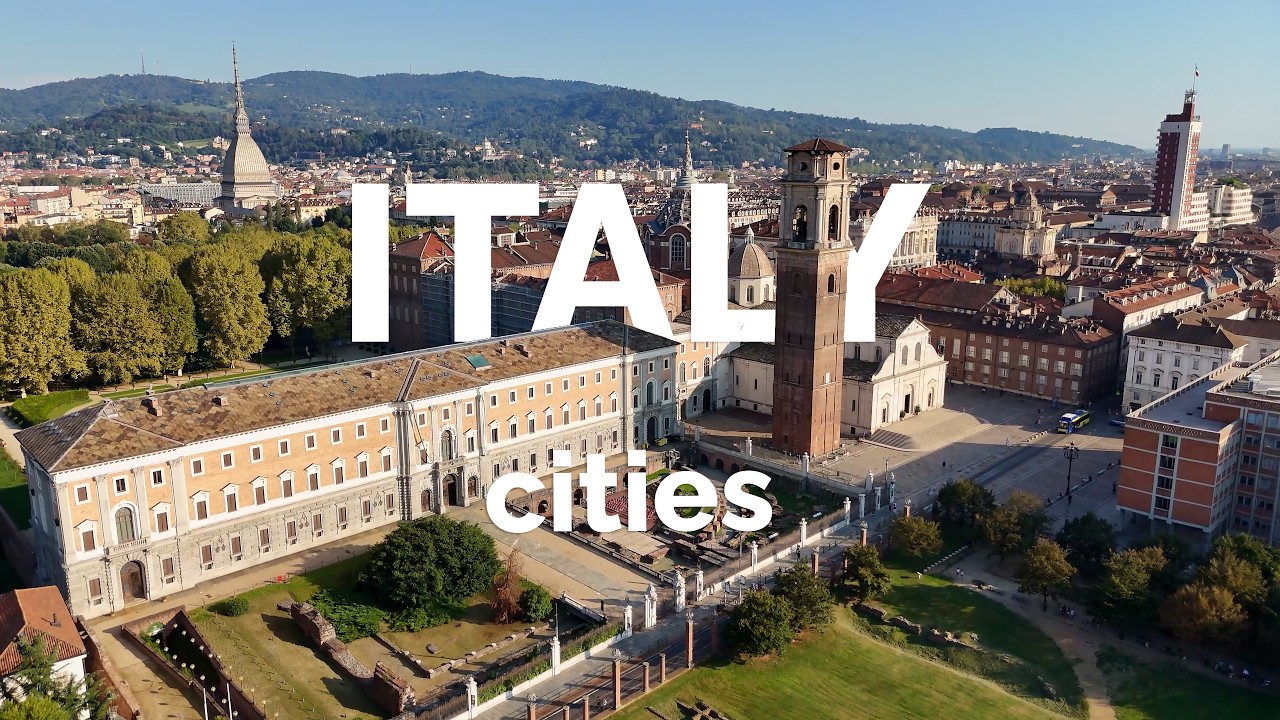 Italy in 4K - Incredible Scenes & Hidden Gems [Cities by Drone]