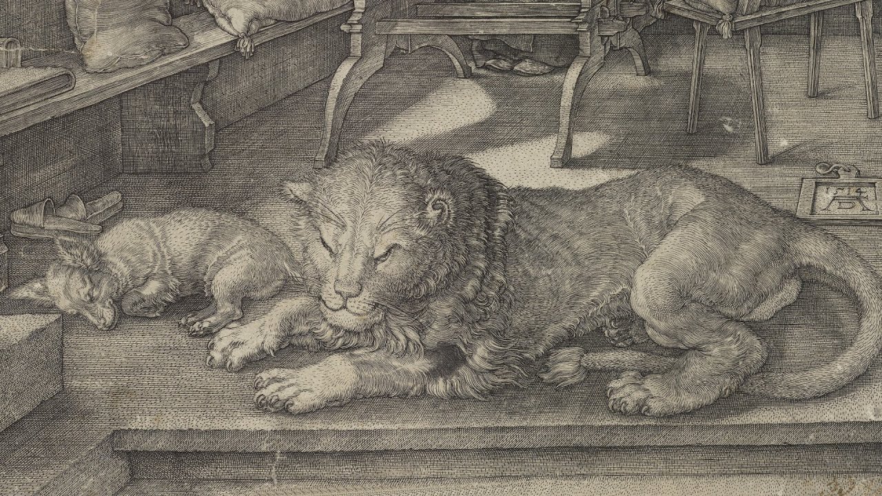 #4 Kt&oacute;rędy po sztukę &ndash; Św. Hieronim w pracowni, Albrecht D&uuml;rer