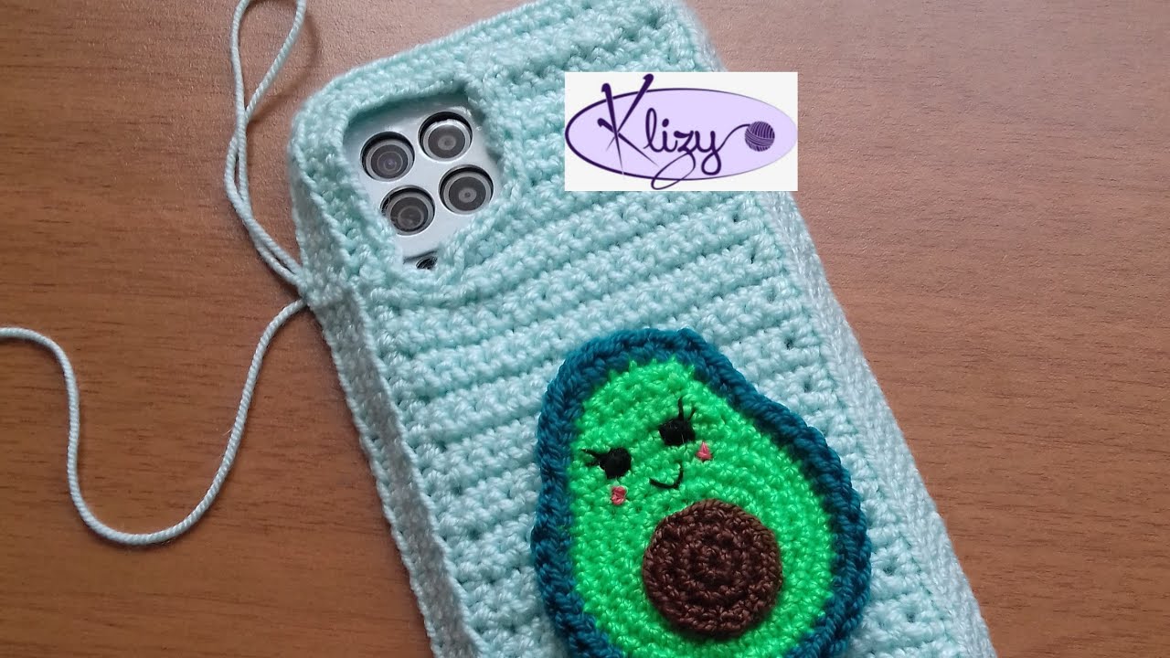 Funda para celular en crochet