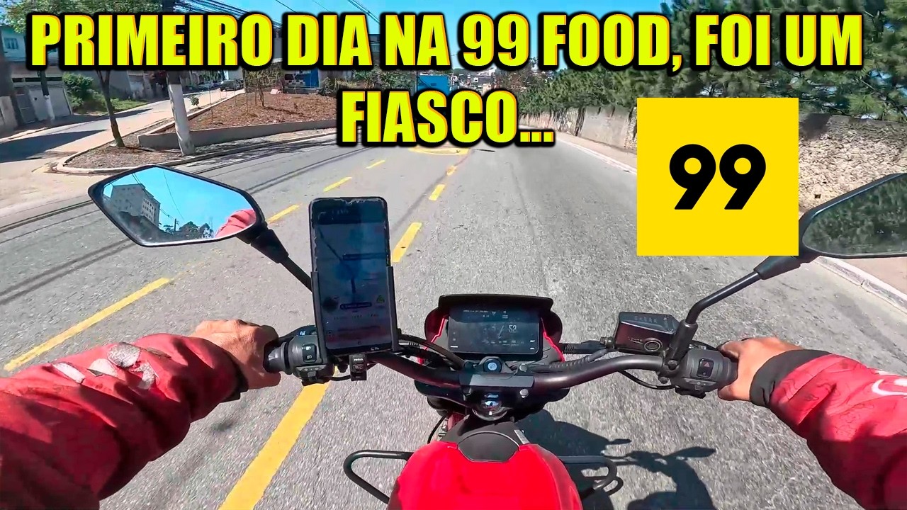 Primeiro dia na 99 Food, foi um fiasco...