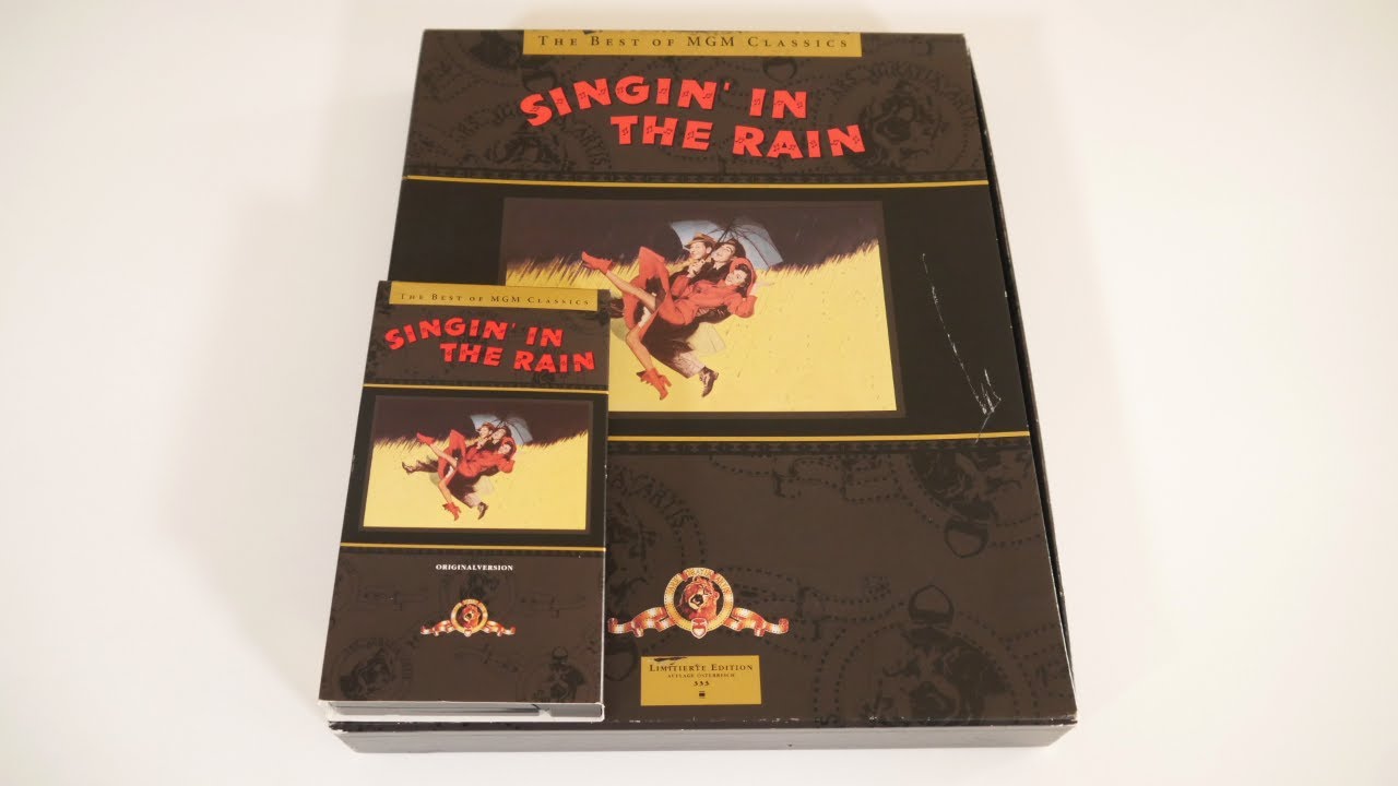 Singin In The Rain Limited Edition Unboxing