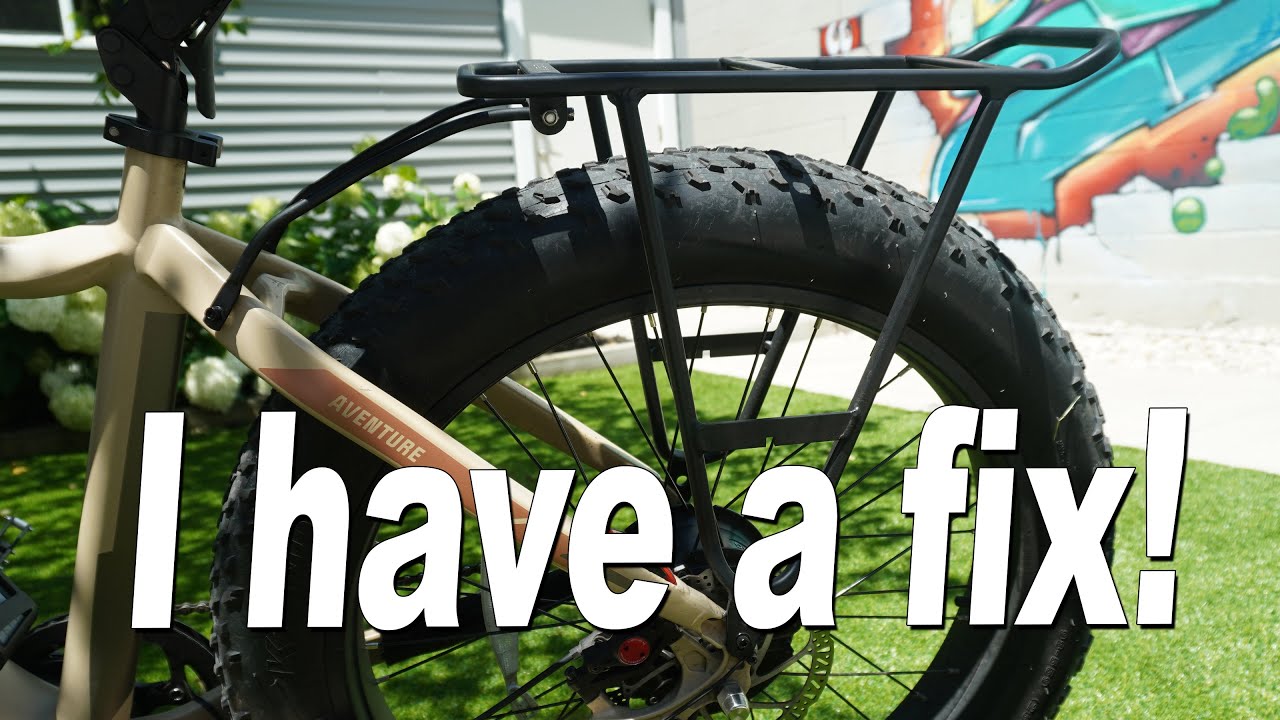 Aventon Aventure: How to fix your Rear Rack