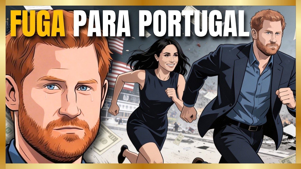 O Real Motivo da Fuga do Príncipe  Harry para Portugal