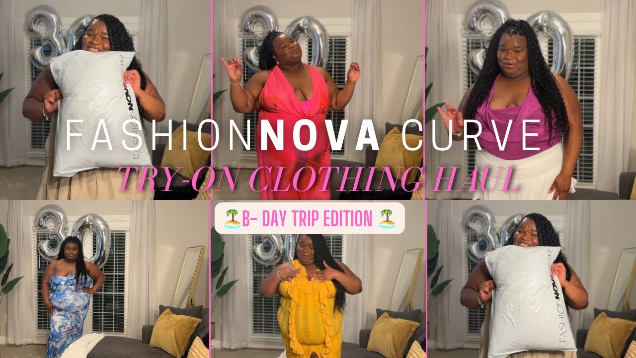 Fashion Nova Curve Haul | Vacation Approved | Spring/ Summer 2025| Plus Size Haul