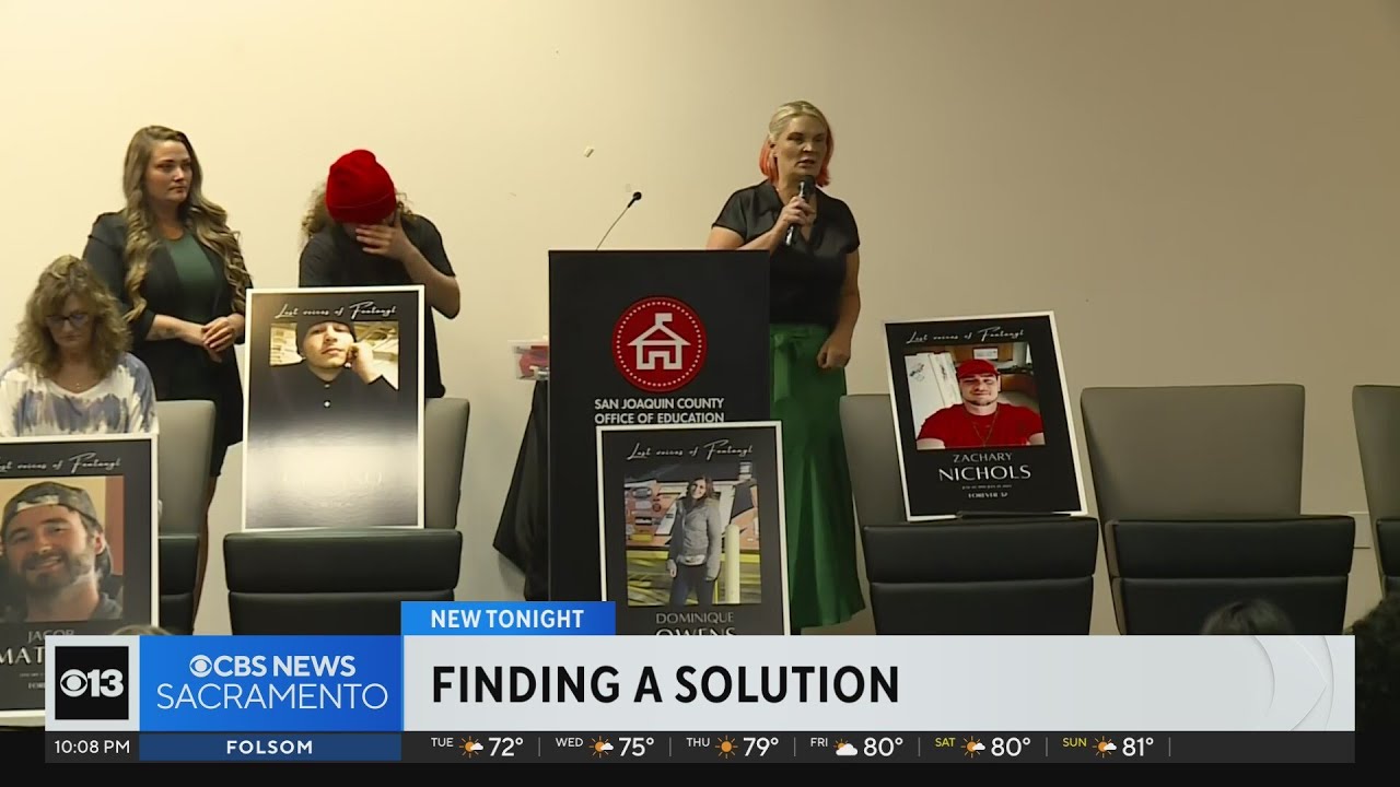 San Joaquin County officials hold fentanyl awareness town hall meeting