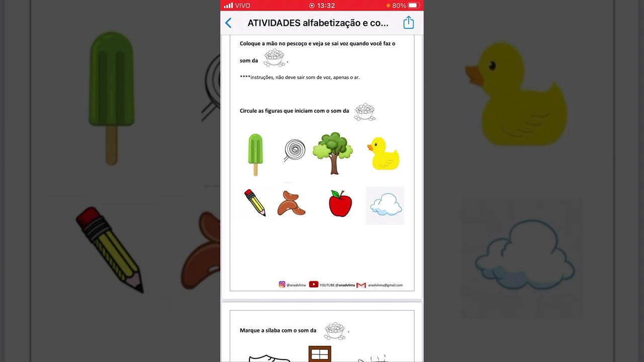 Como ensinar a letra P pelo método fônico - atividades