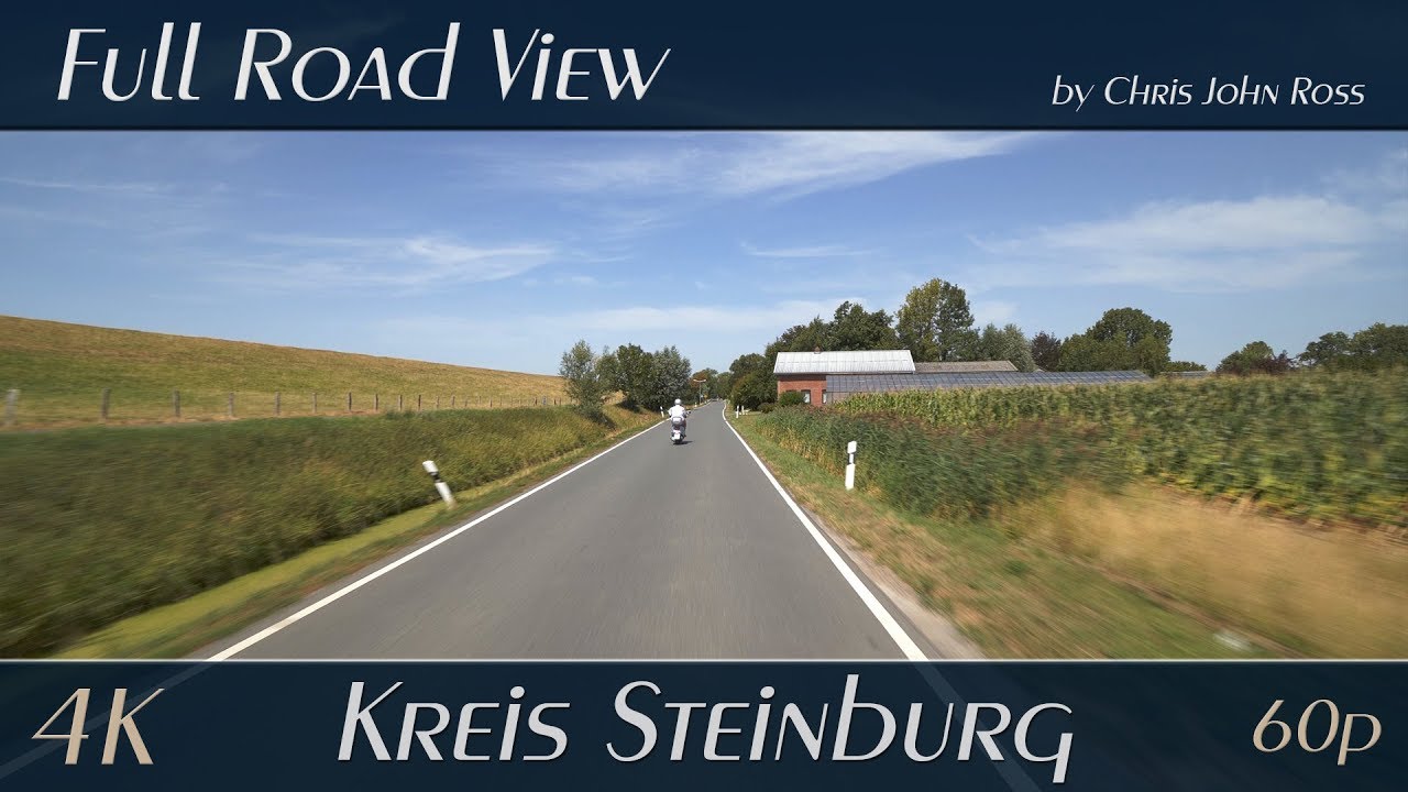 Kreis Steinburg, Germany: Gl&uuml;ckstadt, Blomesche Wildnis - Am Neuendeich - 4K (UHD/2160p/60p) Video