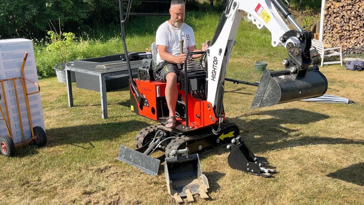Köp Grävmaskin Hightop HT08 på Klaravik