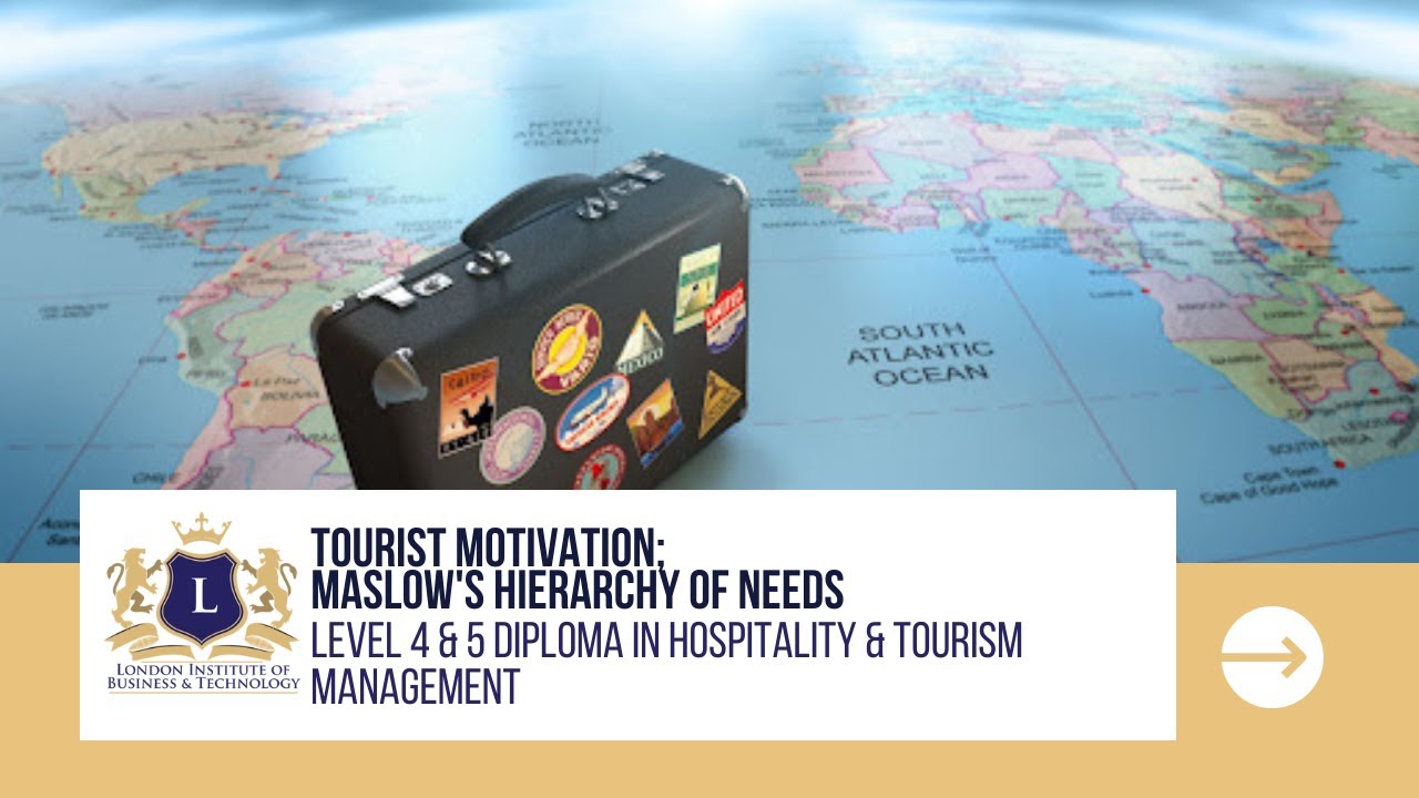 Tourist Motivation; Maslow's Hierarchy of Needs
