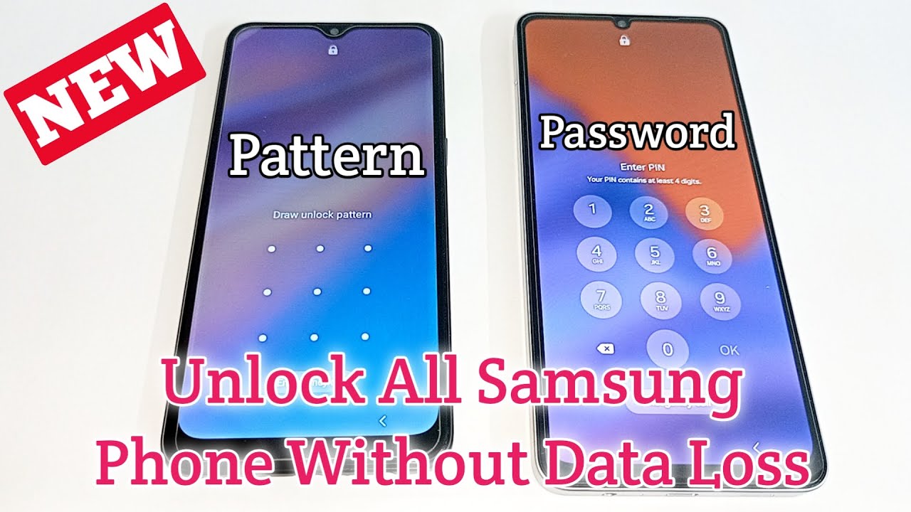 Unlock Samsung Mobile Password/Pattern Lock Without Data Loss | Unlock All Mobile
