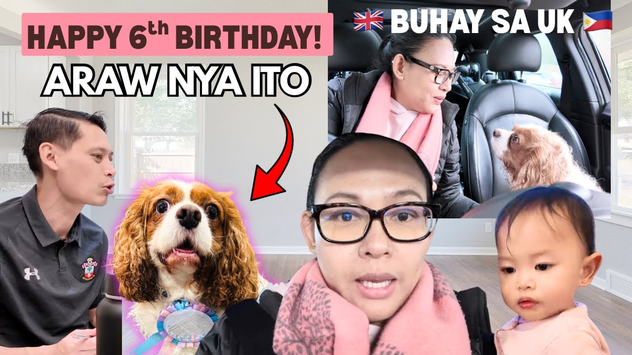 🇬🇧 🇵🇭 С днем ​​рождения, моя любимая собака!