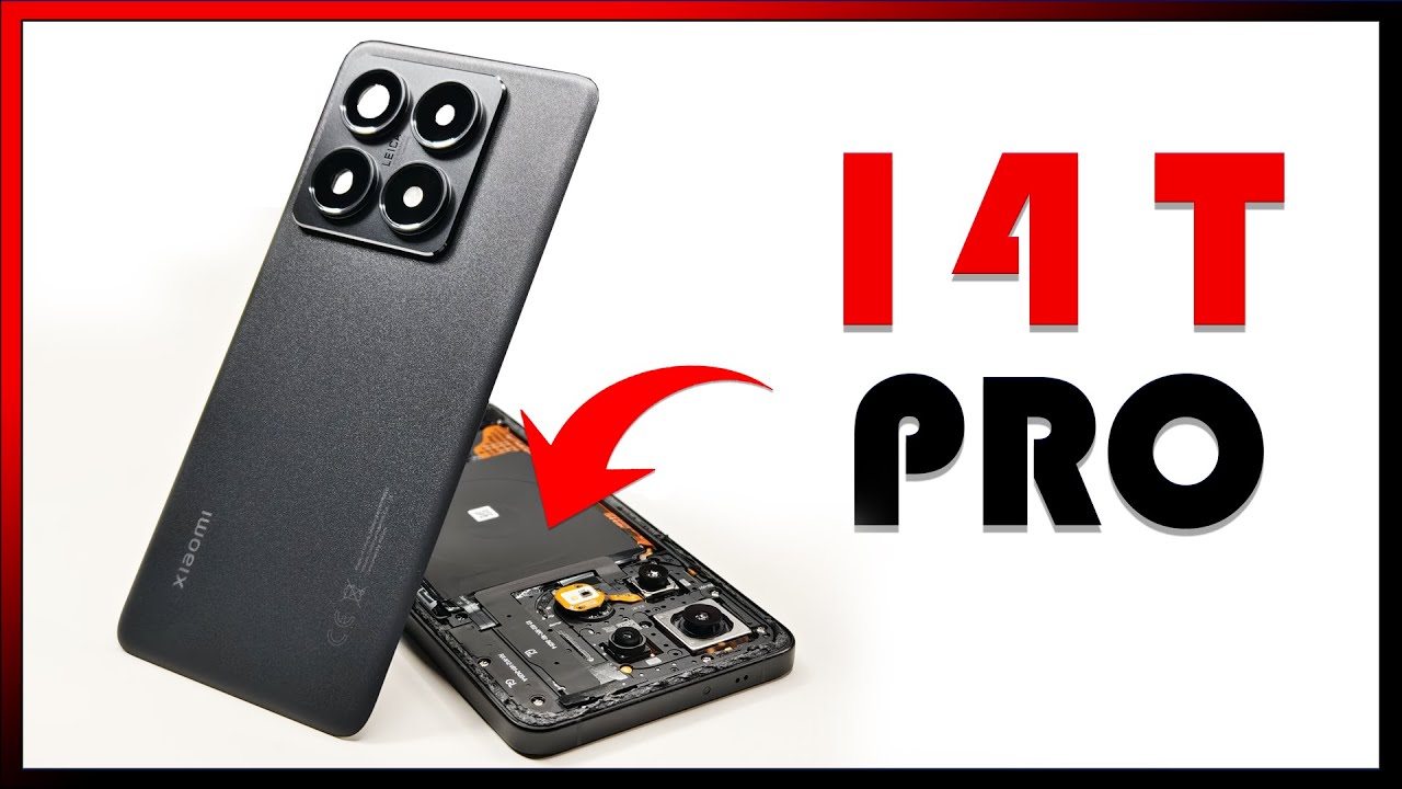 Видеообзор разборки и ремонта телефона Xiaomi 14T Pro
