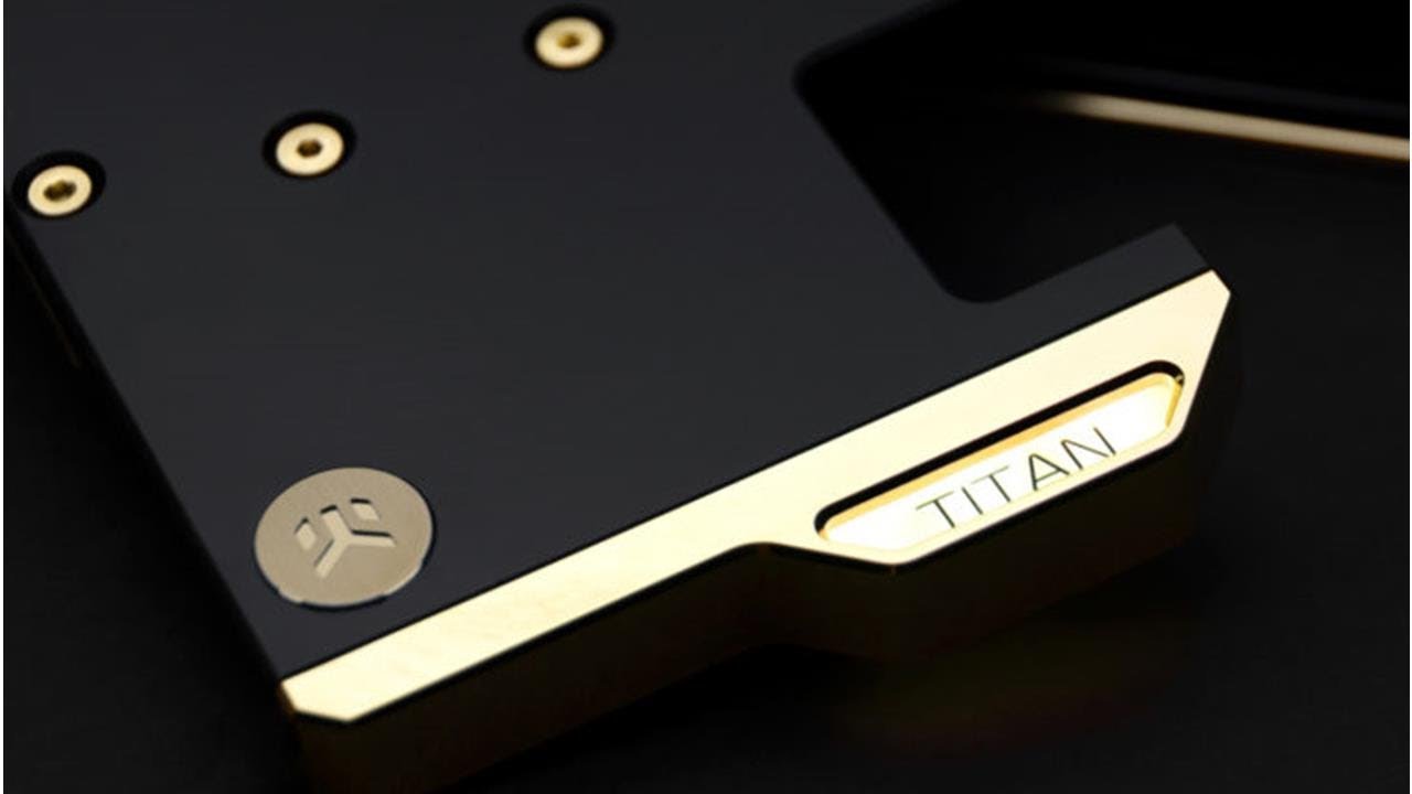 EK-Vector RTX Titan Water Block For The Flagship NVIDIA Titan RTX Graphics Card Now Available For...