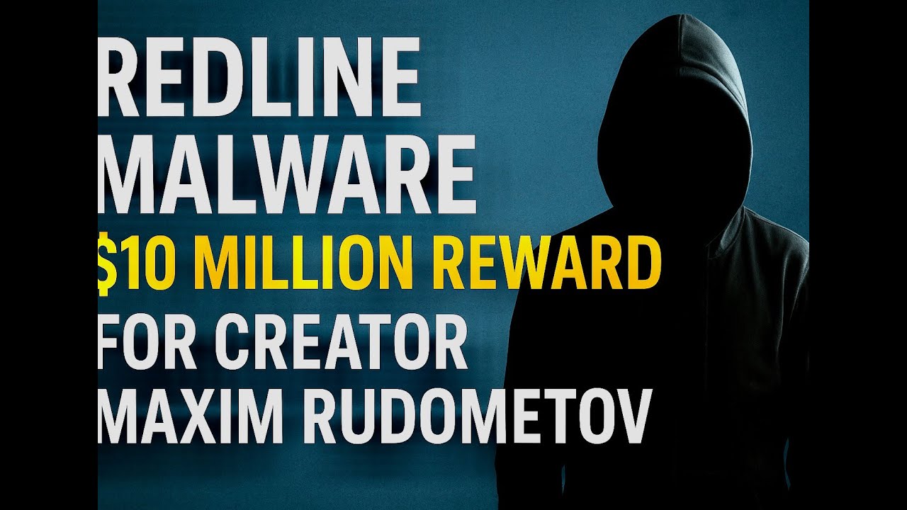 RedLine Malware Explained: $10 Million Reward  Creator Maxim Rudometov | Cyber Security Ep. 2
