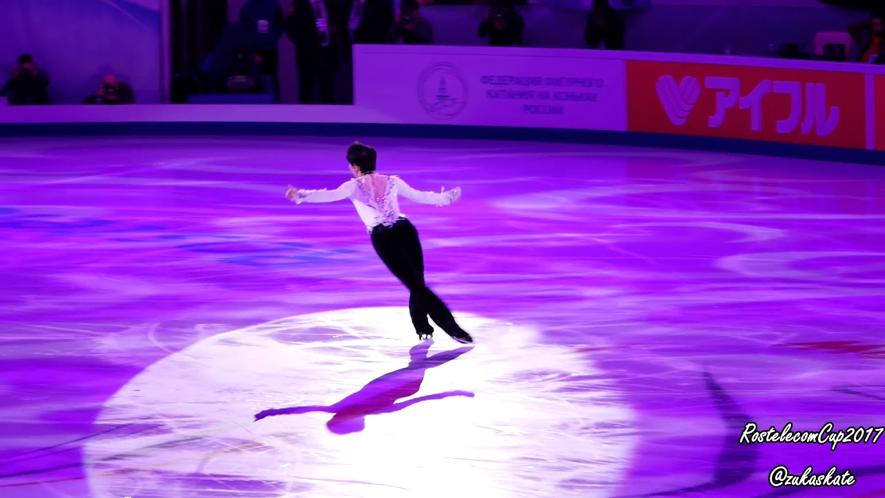 Rostelecomcup2017 EX Yuzuru Hanyu  [Fan cam]