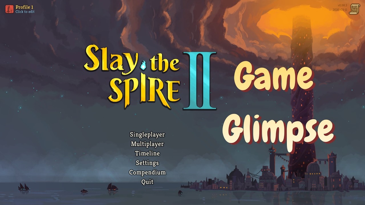 Game Glimpse : Slay The Spire 2 - First Playthrough Unedited Run