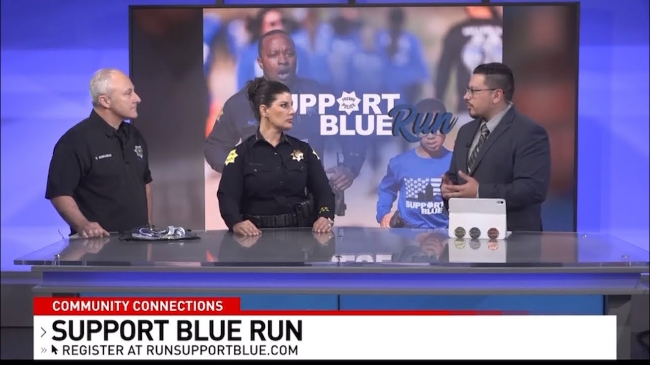 Support Blue Run 2026 KMPH26 Live Ft. Chief Mindy Casto