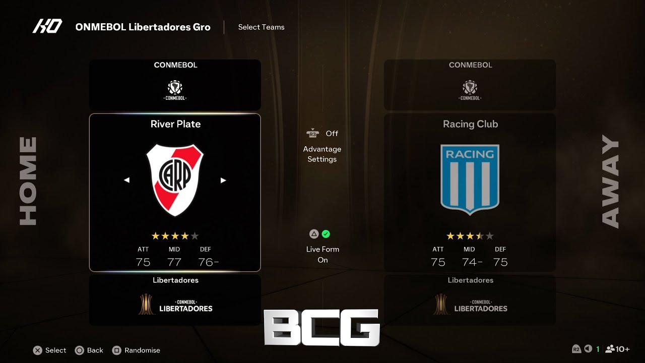 EA Sports FC 26 Copa Libertadores Ratings & Kits