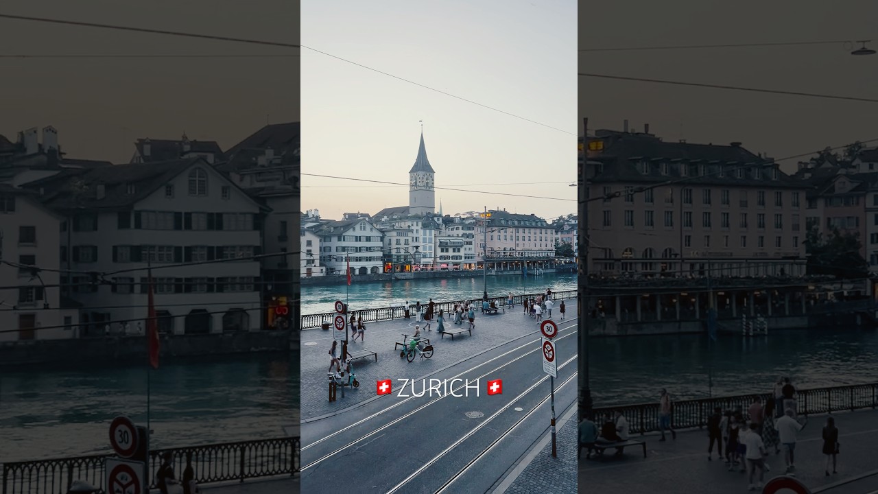 Zurich Switzerland | Travel Vlog #shorts