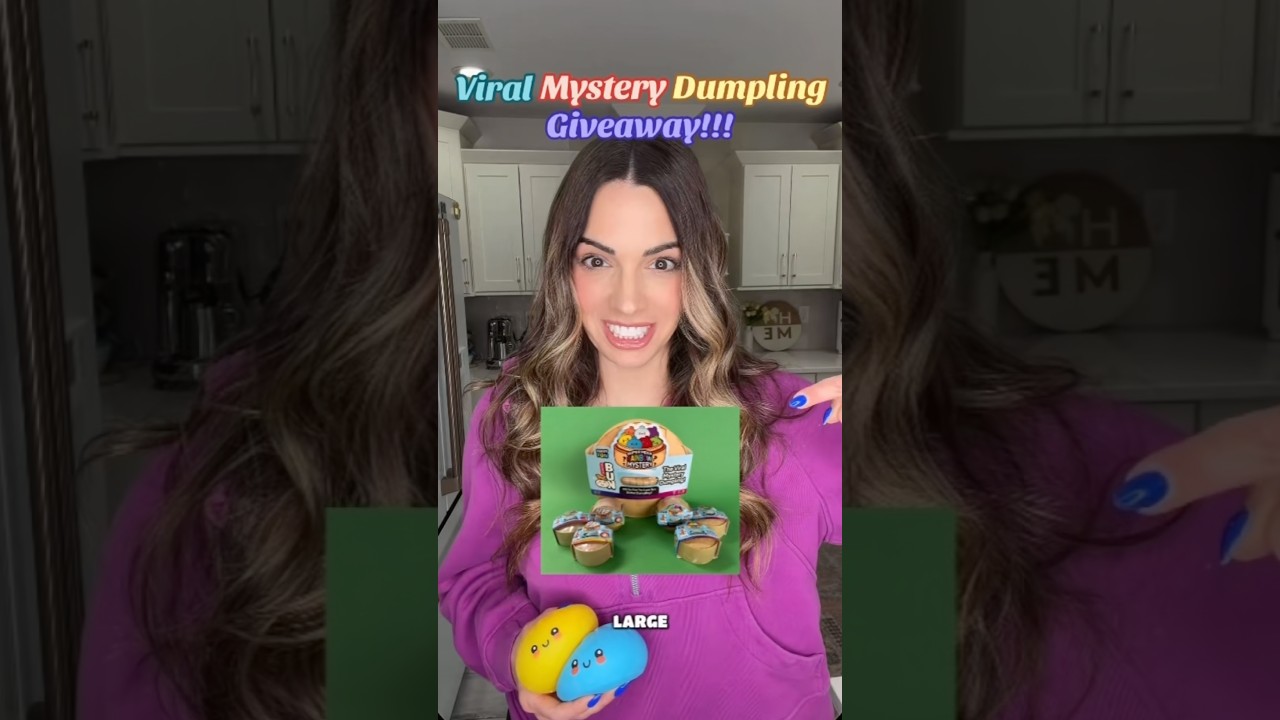 VIRAL MYSTERY DUMPLING GIVEAWAY! To enter follow me + @RMS-USA, like/share this video and comment!