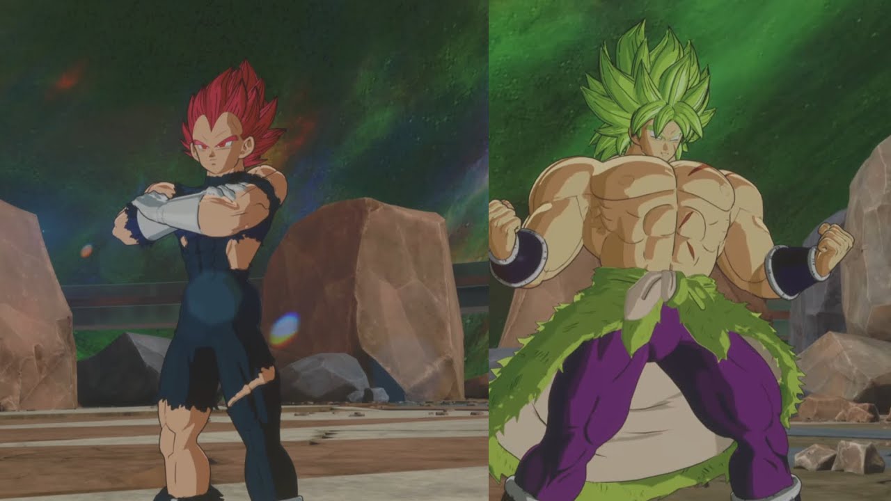 Ssj God Vegeta vs Broly - REQUESTED BATTLE - Dragon ball sparking zero