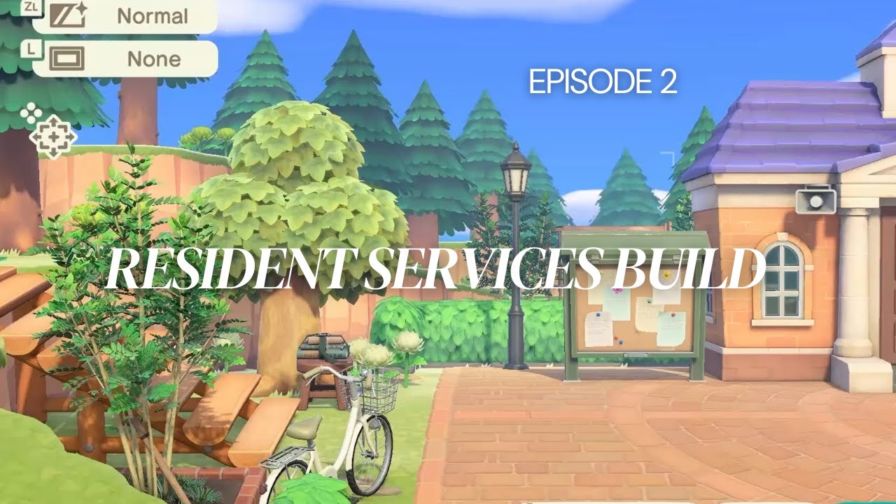 Resident Services Area Ep#2 ♥ | Speed Build - Animal Crossing New Horizons