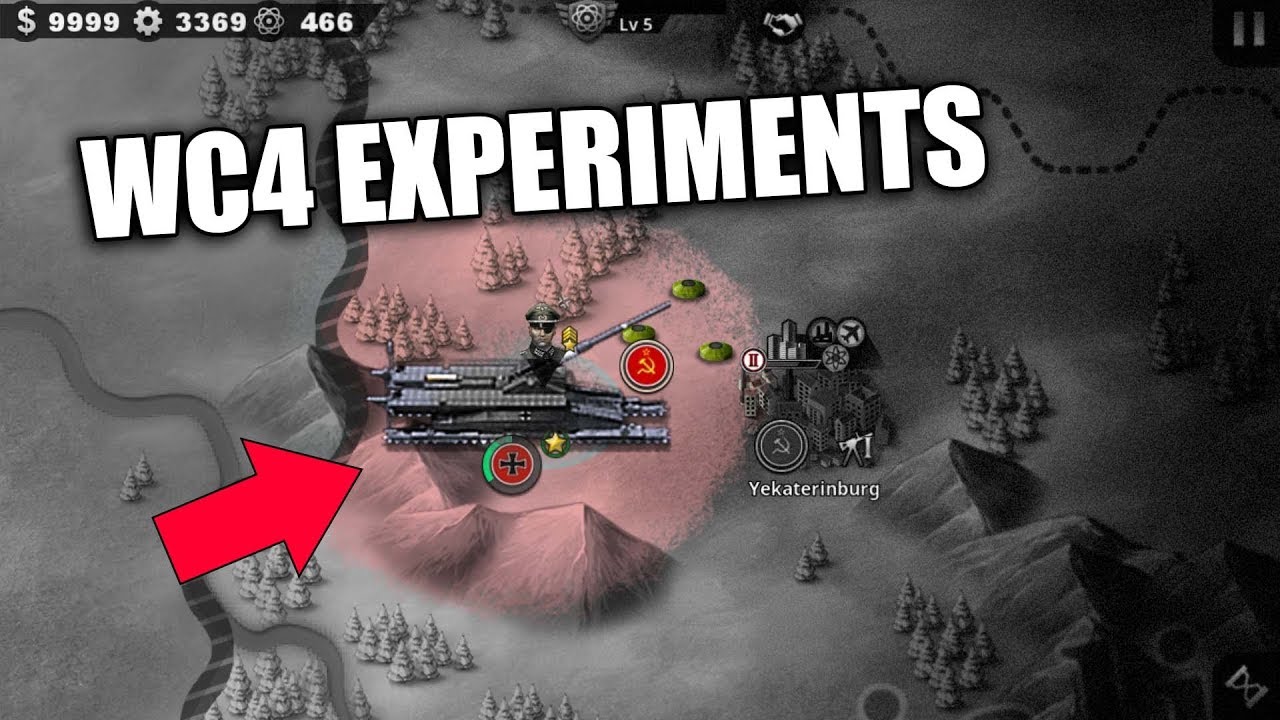 WC4 Experiments: GUSTAV ARTILLERY !