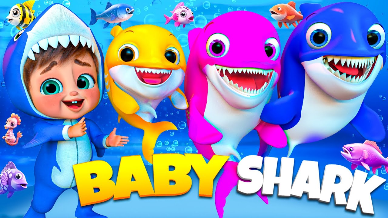 Baby Shark Submarine Hunt🦈🌊 Happy Birthday Song  #babyshark Most Viewed Video  | #nurseryrhymes