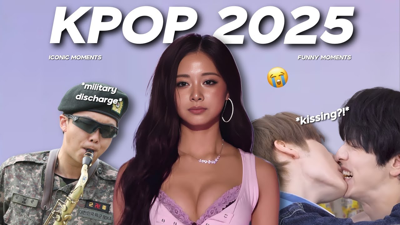 the most ICONIC and FUNNIEST kpop moments in 2025