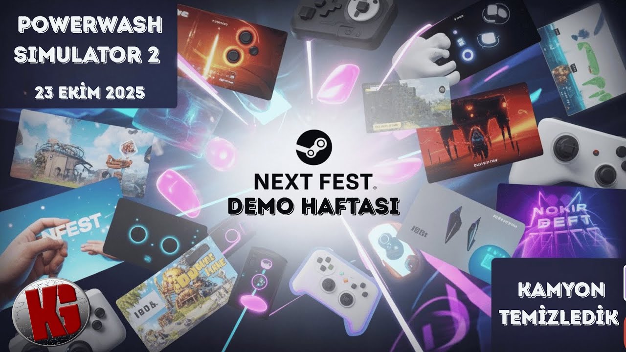 KAMYON TEMİZLEDİK - STEAM NEXT FEST  | PowerWash Simulator 2 Demo Türkçe