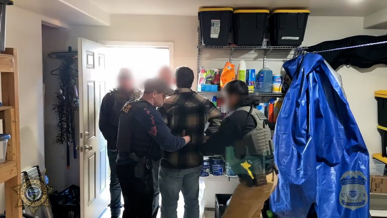 Online predator sex sting in Jackson County, Oregon