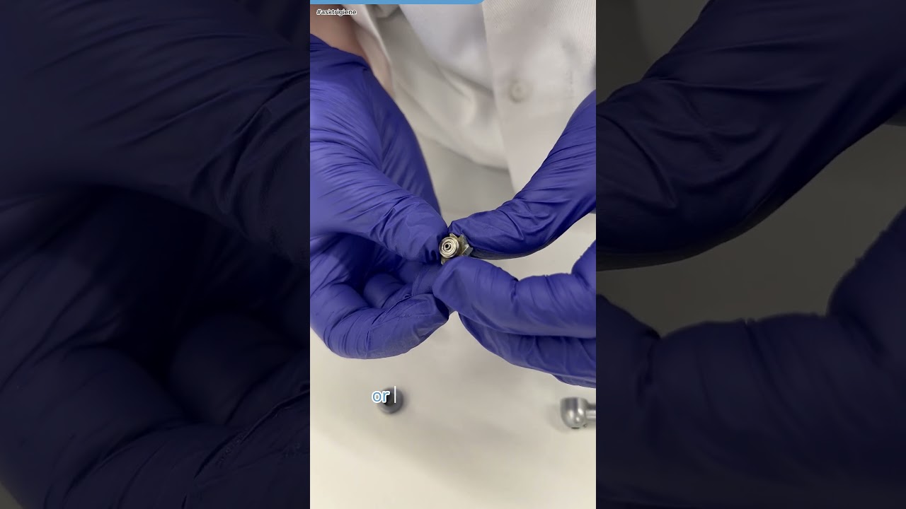 How should handpieces be cleaned | Trigiene | #dentist #tipsandtricks