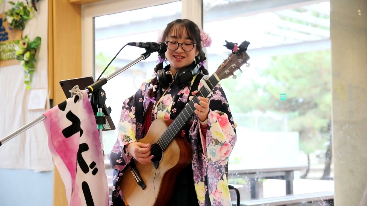 2026年3月20日 ちぃベイビー　 アフタヌーンコンサート〜卒業ライブ〜　うみかぜテラスにて　1部、袴衣装