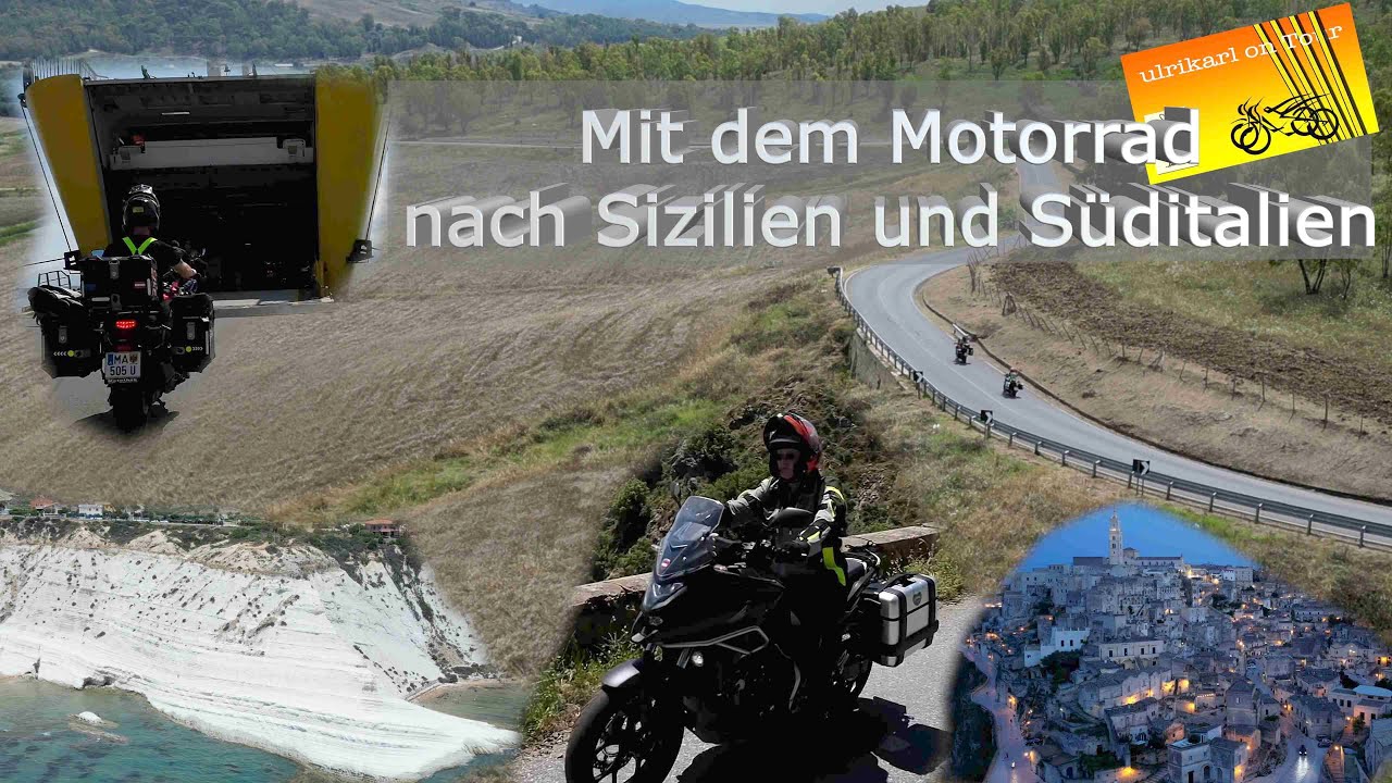 Mit dem Motorrad nach Sizilien und Süditalien. Giro d'Italia23