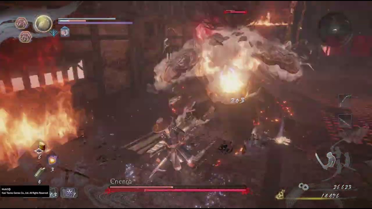 Enera Boss Fight Nioh 2