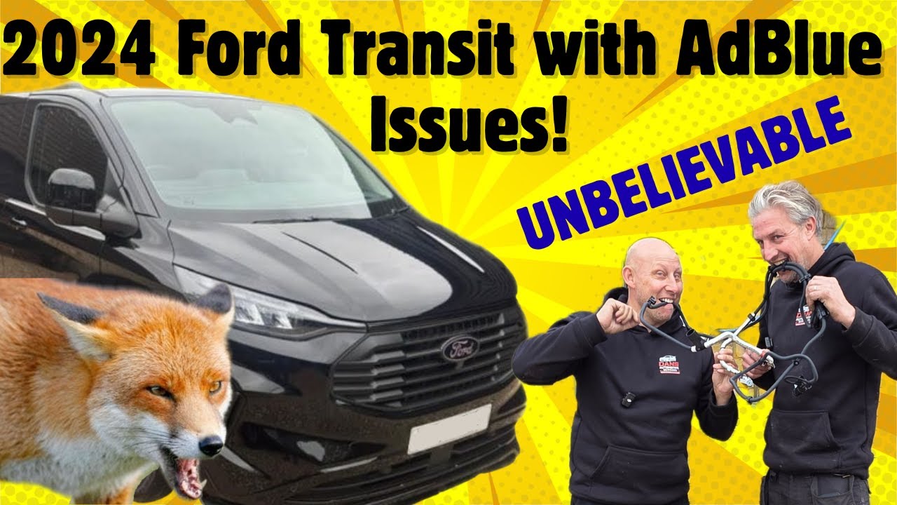 Совершенно новый FORD Transit СКОНЧАЛСЯ через 316 миль – кошмар AdBlue!