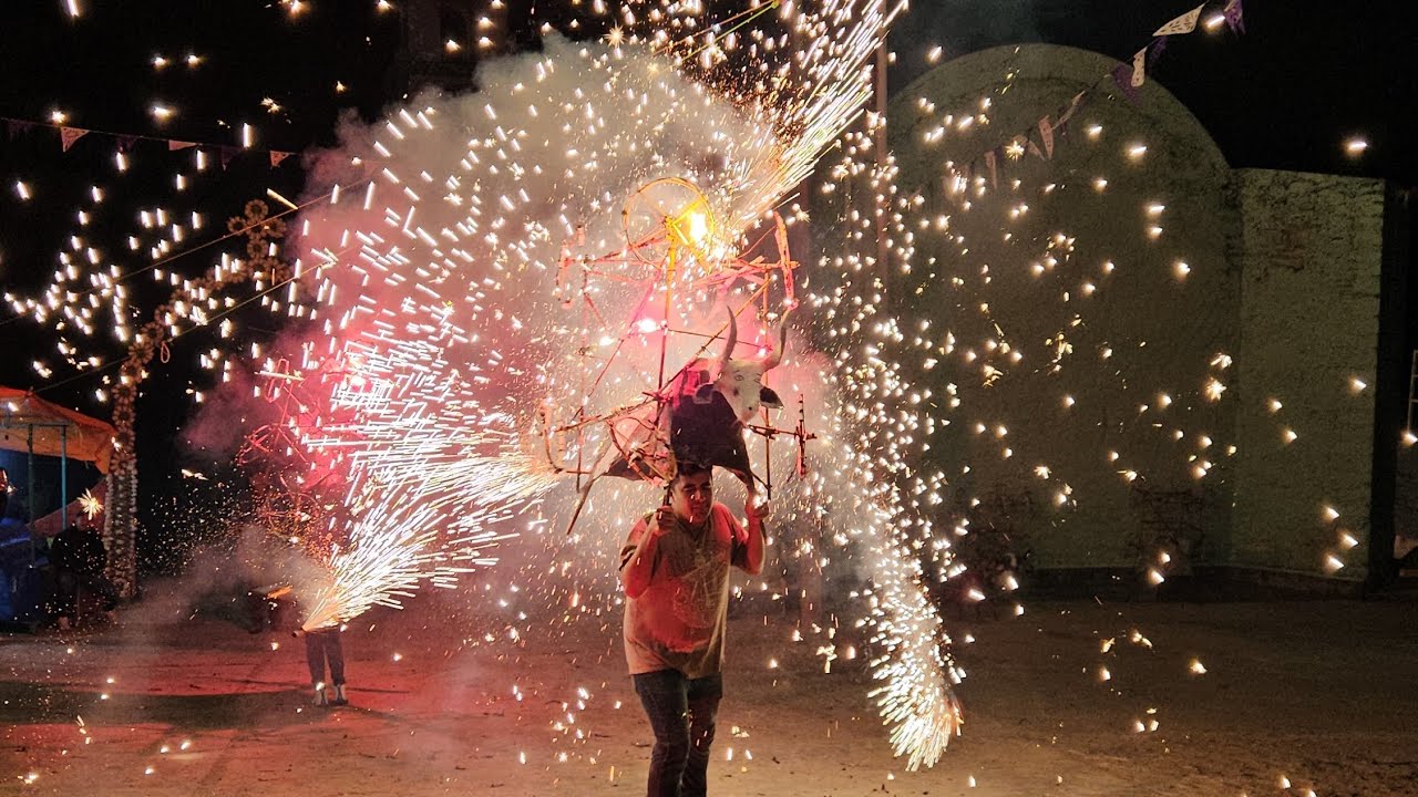 San Miguel Papalutla, Oaxaca. Segundo viernes del cuaresma 2026. Toritos de lumbre jueves. 