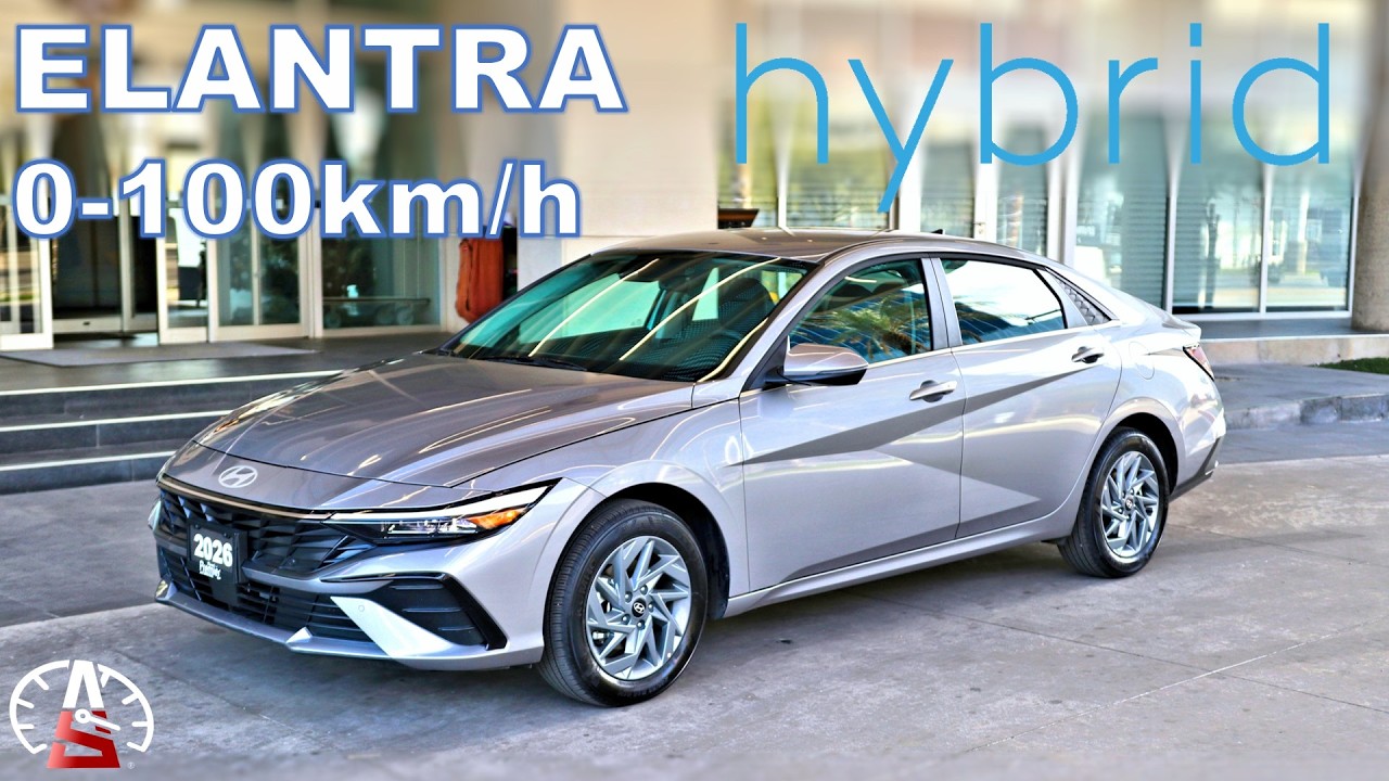 Hyundai Elantra Híbrido - Eficiencia mezclada con un gran manejo (0-100km/h y Frenado)