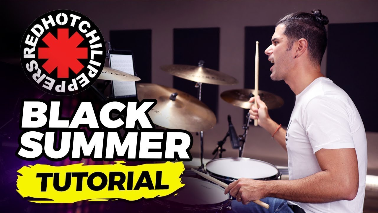 red Hot Chili Peppers (Black Summer) Drum Tutorial