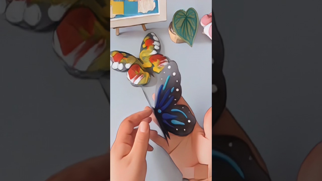 Beutiful Butterfly || #1minutecrafts #viralvideo @MrBeast @MRINDIANHACKER