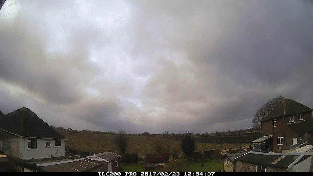 Storm Doris: 23rd February 2017 timelapse, Irlam